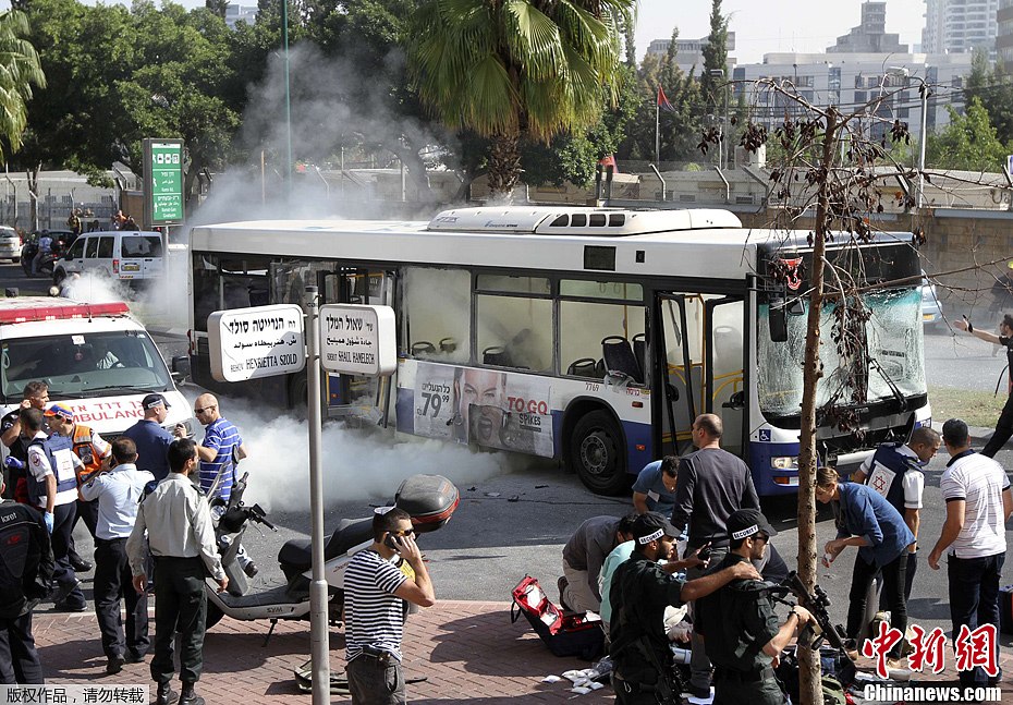 以色列特拉维夫一公交车爆炸