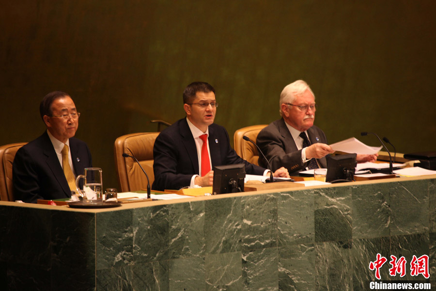 联大通过决议巴勒斯坦成为联合国观察员国