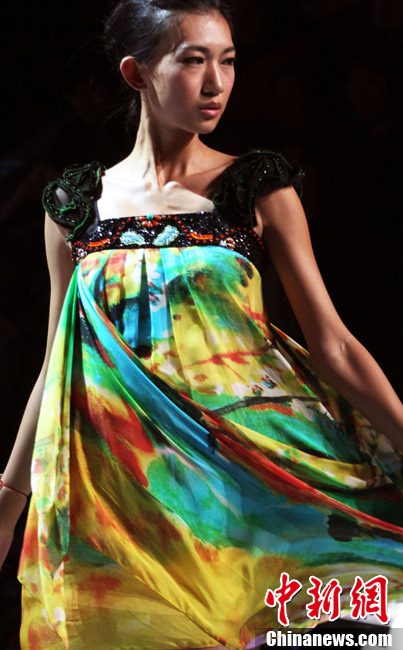 2012年中国模特之星大赛总决赛角逐出10佳