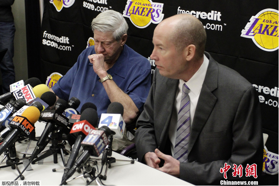 湖人老板巴斯因癌症辞世缔造紫金王朝荣耀无数
