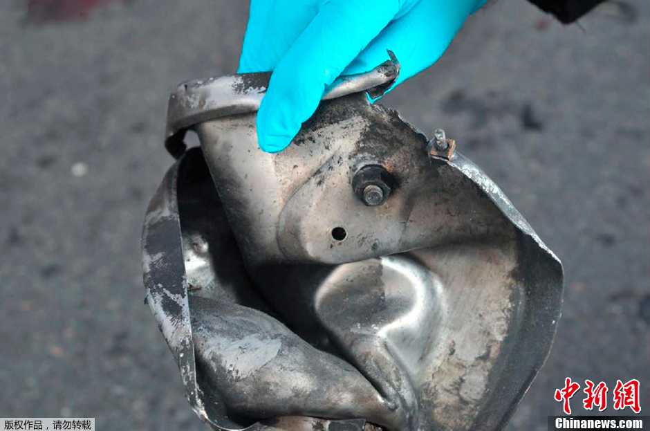 波士顿联合反恐任务小组发布炸弹引爆装置照片