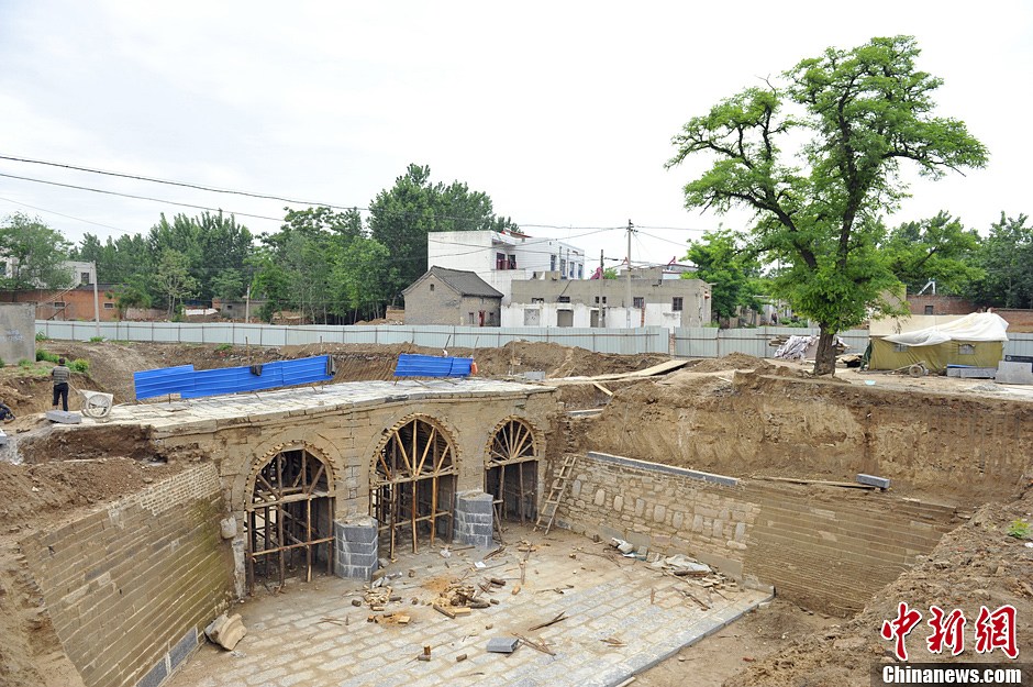 沉睡千年惠济桥重见天日