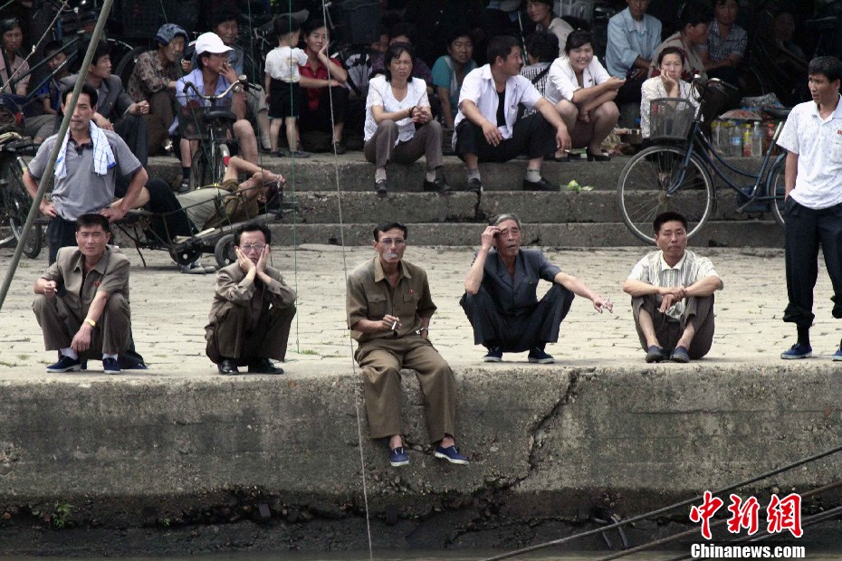 实拍朝鲜新义州人的日常生活