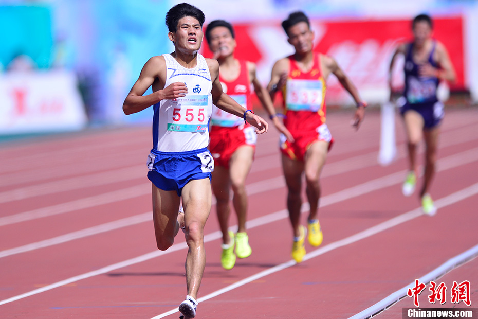 全运会男子3000米障碍决赛陕西王亚栓夺冠