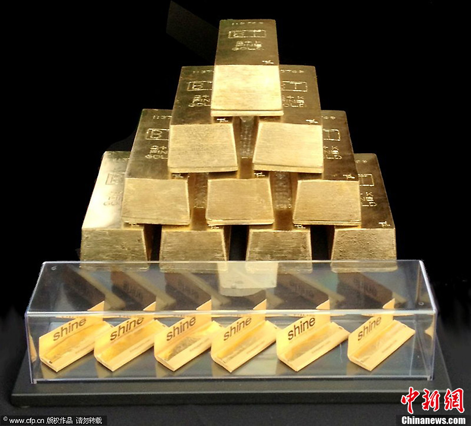 世界最贵香烟诞生24克拉黄金打造奢华大气