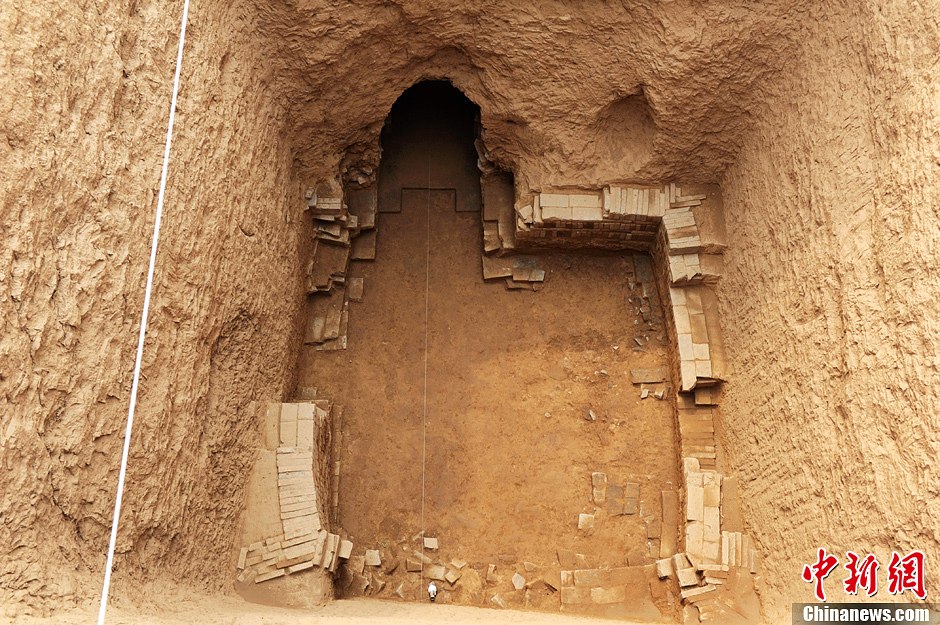 记者探访陕西上官婉儿墓