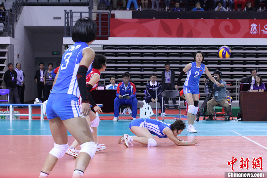 东亚运动会：朝鲜女排不敌日本队无缘决赛
