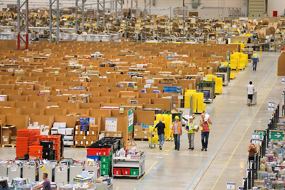 英亚马逊仓库雇数千临时工备战促销季