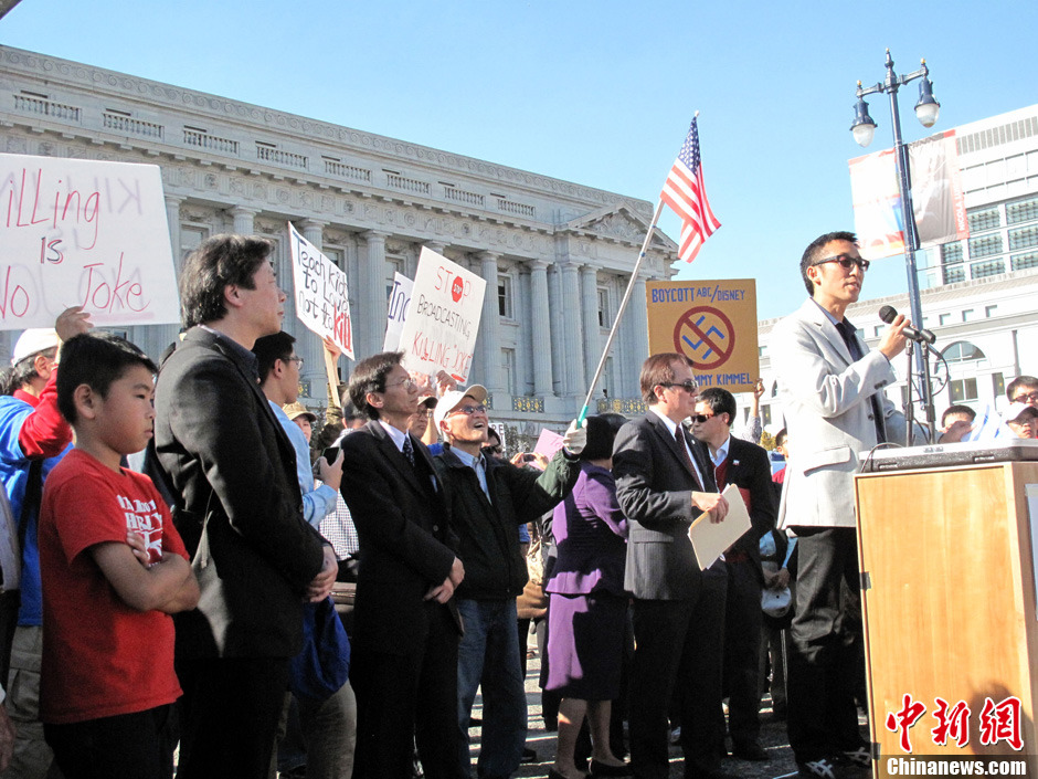 美国华裔市议员斥责abc电视台辱华言论