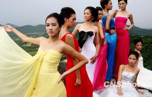 中国模特大赛 泳装图片