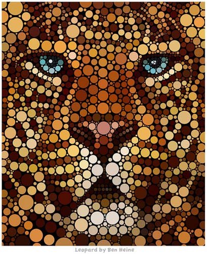 超强电脑点阵画