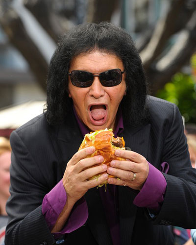 图揭明星千姿百态的吃相