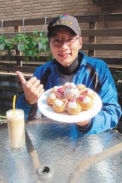 新北“箴咖啡”可偷闲年轻里长最爱松饼