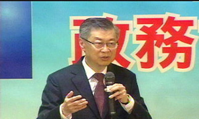 台行政机构负责人陈冲累得挂病号患肠病毒