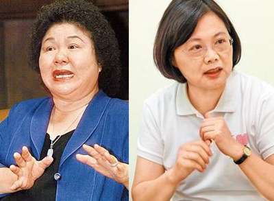 陈菊接棒蔡英文代理民进党主席派系力争其续任