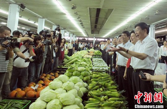 湖南省长徐守盛访台首日探“农”情