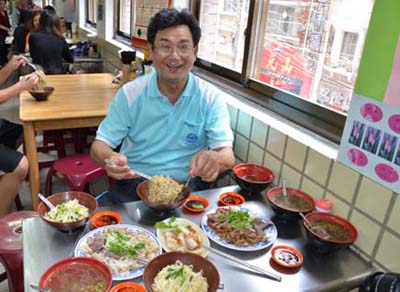 基隆麻酱面飘香简单美味满足老饕胃