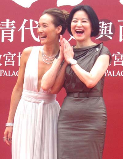 林青霞笑谈珠宝MaggieQ分享瘦身术(图)