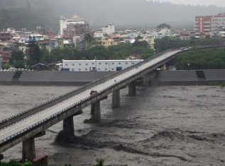 大雨区域扩大全台湾警戒防范