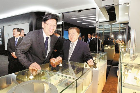 徐守盛在台考察企业:为台商入湘提供全方位服务