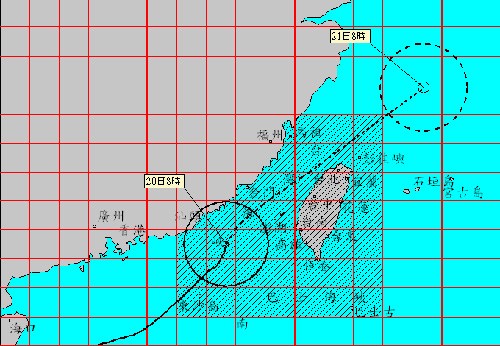罕见“怪台”泰利穿台海路径几无前例(图)