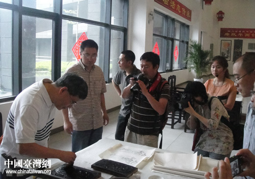 台湾媒体来四川开展“魅力德阳”采访活动