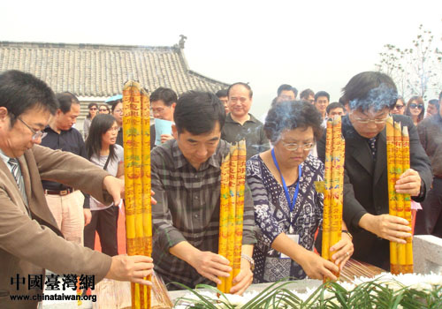 皖台共同祭拜台湾首任巡抚刘铭传承遗愿促发展