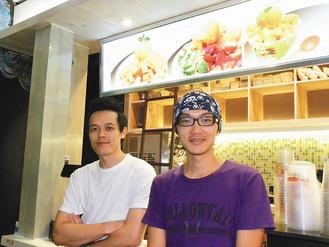 台湾两名“80后”帅哥勇闯上海开芒果冰店