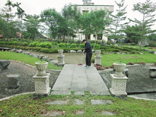 花莲粉色单车驿站美得像民宿(图)