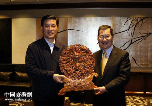 山东省副省长夏耕访台进一步深化鲁台经贸合作