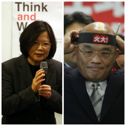 苏贞昌民调仅蔡英文一半台媒:打了苏贞昌一巴掌