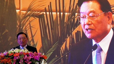 江丙坤:台湾经济要好,只有四个字“安居乐业”