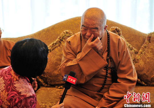 星云大师动容忆慈母:她很伟大是开通开明的人