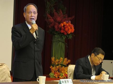 林中森称两岸互设办事处“很快会有好消息”