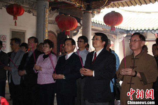 台媒:“台独”大佬访问大陆象征意义超实质意义