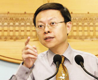 台当局:两岸互设办事机构配套法案将送立法机构