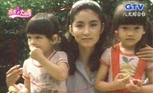 林青霞抱4岁徐若瑄合照曝光两代女神穿越照疯传
