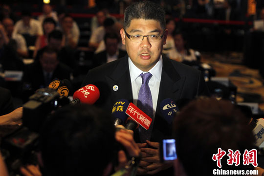 连胜文:参选公职是严肃的问题不是个人得失