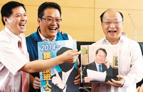 胡志强质询被逼掷骰子选出台中市长最佳接班人