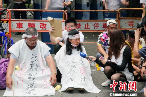台民意诉求还被虐死军人公道马英九保证让真相大白