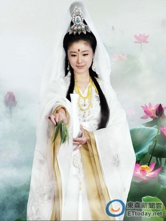 林心如绝美观音扮相曝光“妈祖”刘涛连连称赞