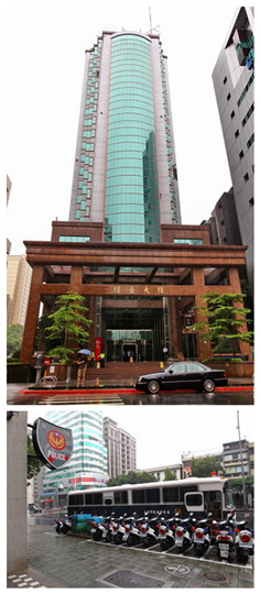 马英九出席音乐会警方派大型警备车维安防抗议