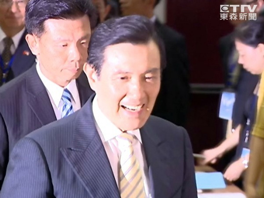 马英九:我让客家人在台湾占有一席之地(图)