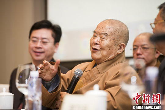 台湾星云大师访粤开展宗教文化交流