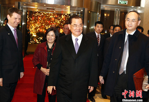 连战获美国中美政策基金会终身成就奖