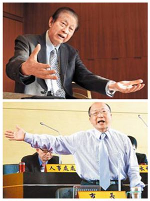 胡志强缺席董事会议35次台一大学取消董事资格