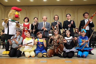 嘉义办双簧管年会“倒吃甘蔗”祈福(图)