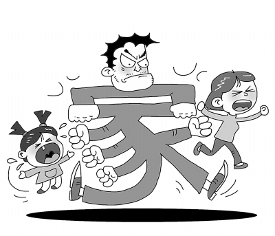 离婚财产战:丈夫家暴财产归妻妻子还手人财两失