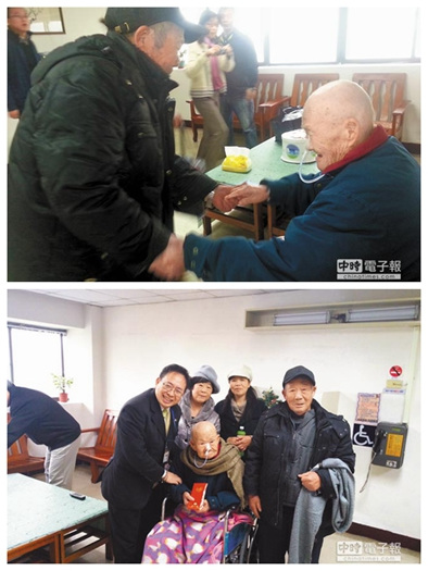 两岸牵线助8旬老兵跨海团聚兄弟相见泣不成声