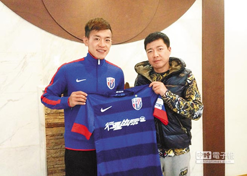 中华台北选手陈柏良加盟申花年薪超300万台币